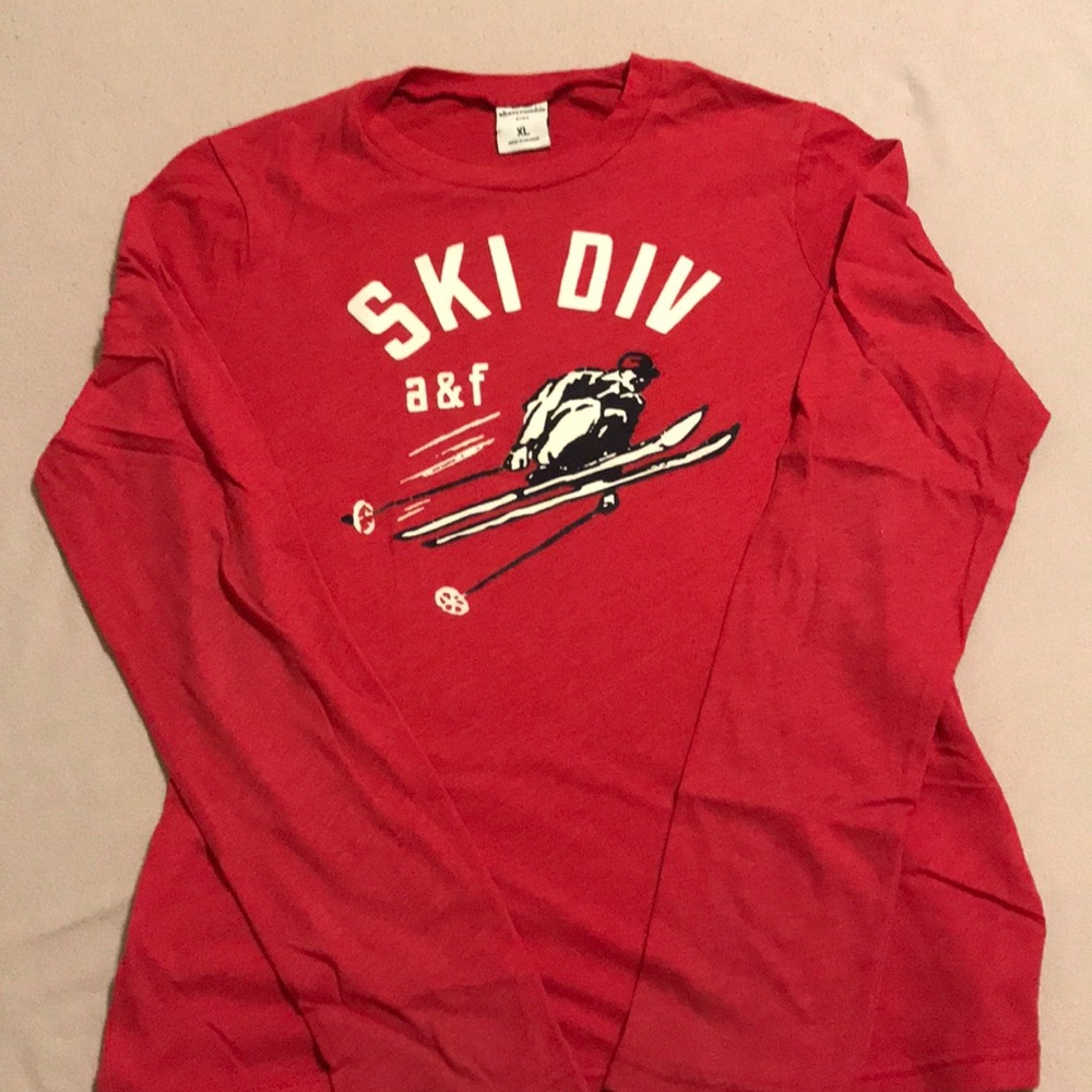 Abercrombie kids boys long sleeve shirt XL